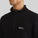 Half-zipper Sweatshirt for Men - Black