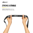 Medium Resistance Band Yellow Red Black Set of 3