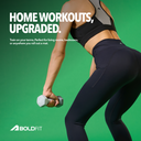 Boldfit Neoprene Dumbbells 2kg Grey - Pack of 2