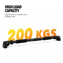 Doorway Pull up Bar without Screw - Black