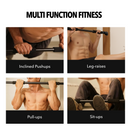 Doorway Pull up Bar without Screw - Black