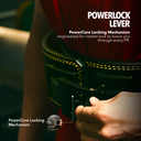 LEVER LOCK Buckle Powerlifting Belt