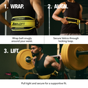 Double layer EVA weightlifting belt
