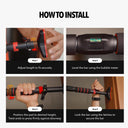 Ultimate Pull up Bar - Red