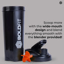 Champion Shaker 700ml - Black