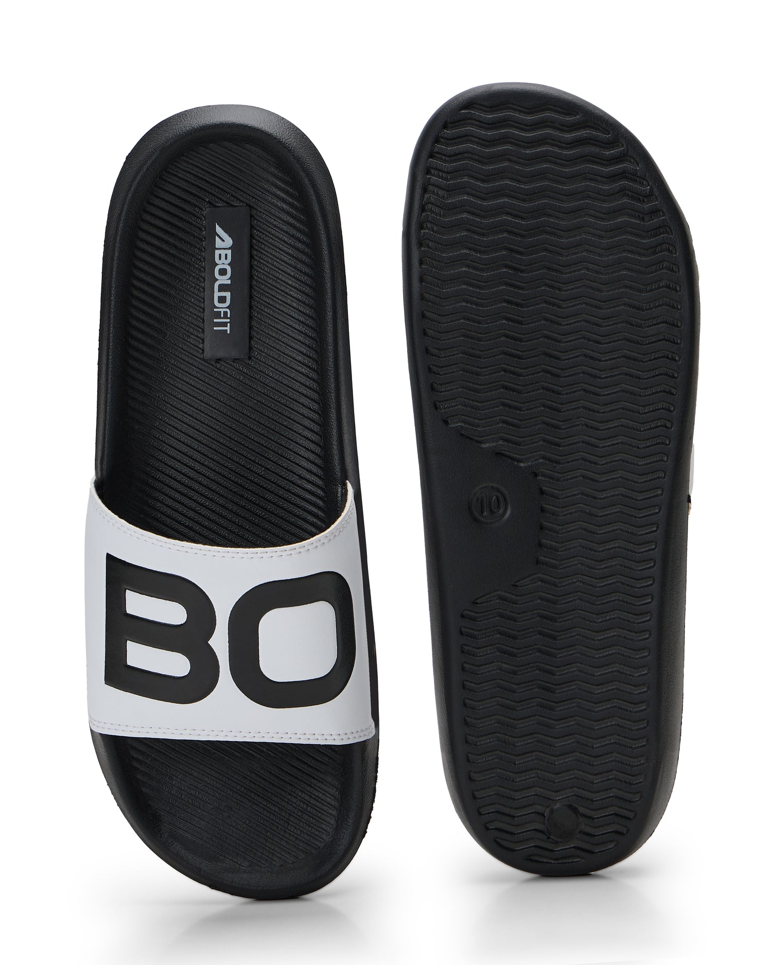 Footwear Men Basic Slidz Pu Slider Black