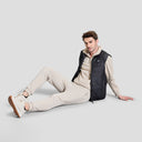 Alpine Mens Sleeveless Jacket - Black