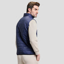 Alpine Mens Sleeveless Jacket - Navy Blue