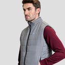 Alpine Mens Sleeveless Jacket - Grey