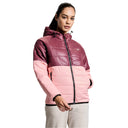 Frost Womens Puffer Jacket - Wine/Pink