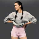 Limtiless snatched ruched back booty shorts - PINK