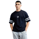 Official CSK Merch - Black Thala Men's Oversized T-shirt