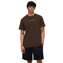 Graphic Tee Unisex Brown- Happiest On The Mat