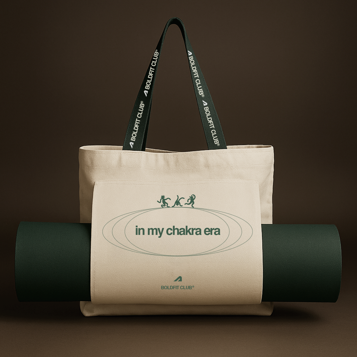 Boldfit Yoga Tote Bags - OffWhite In My Chakra Era