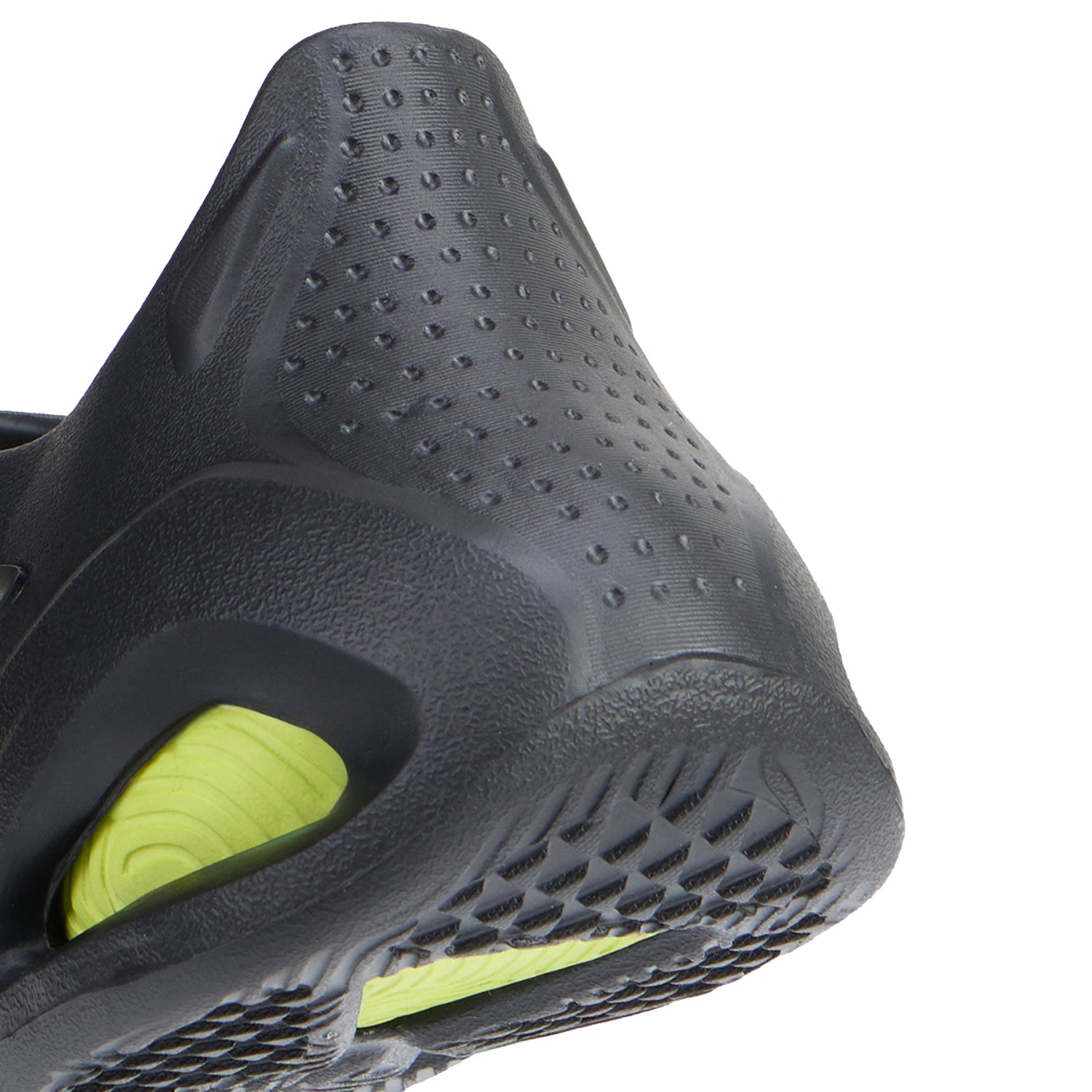 Men Slipon Dripz Sliders  - Black Neon
