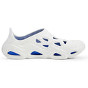 Men Slipon Dripz Sliders -  White Blue