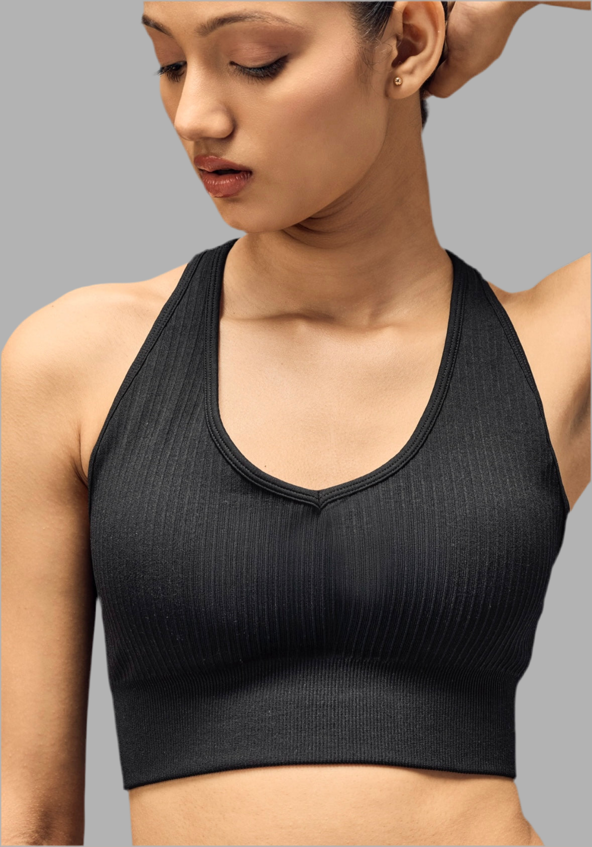 Limitless snatched seemless bra - Black