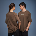 Graphic Tee Unisex Brown- Peace Out