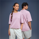 Graphic Tee Unisex Soft Pink- Peace Out