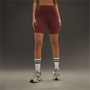 Boldfit Women Align Training Shorts Burgundy