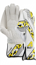Bold Strike Yellow Wicket Keeping gloves