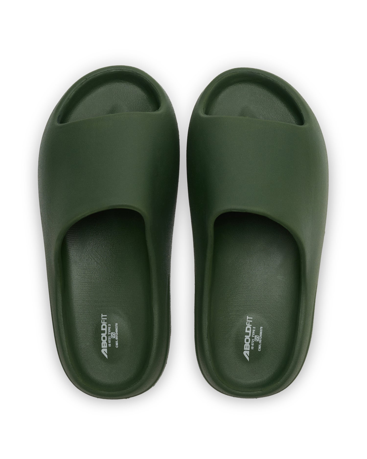 Boldfit Footwear Men Slidrx Eva Olive