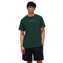 Graphic Tee Unisex Bottlegreen- Happiest On The Mat