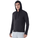 Mens Full Sleeve UV Protection Summer Jacket - Black