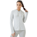 Womens Full Sleeve UV Protection Summer Jacket - Grey