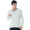 Mens Full Sleeve UV Protection Summer Jacket - Grey