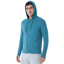Mens Full Sleeve UV Protection Summer Jacket - Blue