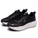 PaceX Men's Shoes - Black White