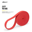 Medium Resistance Band Yellow Red Black Set of 3