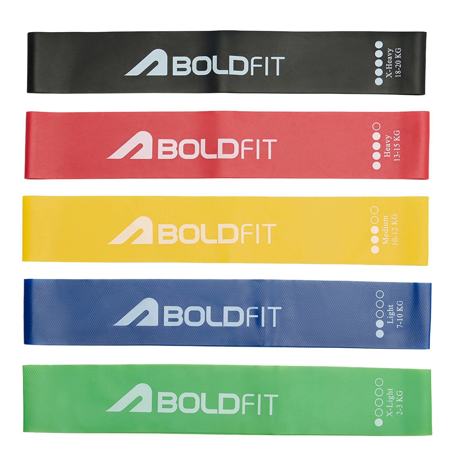 Mini loop with Serretion grip lines - Pack of 5