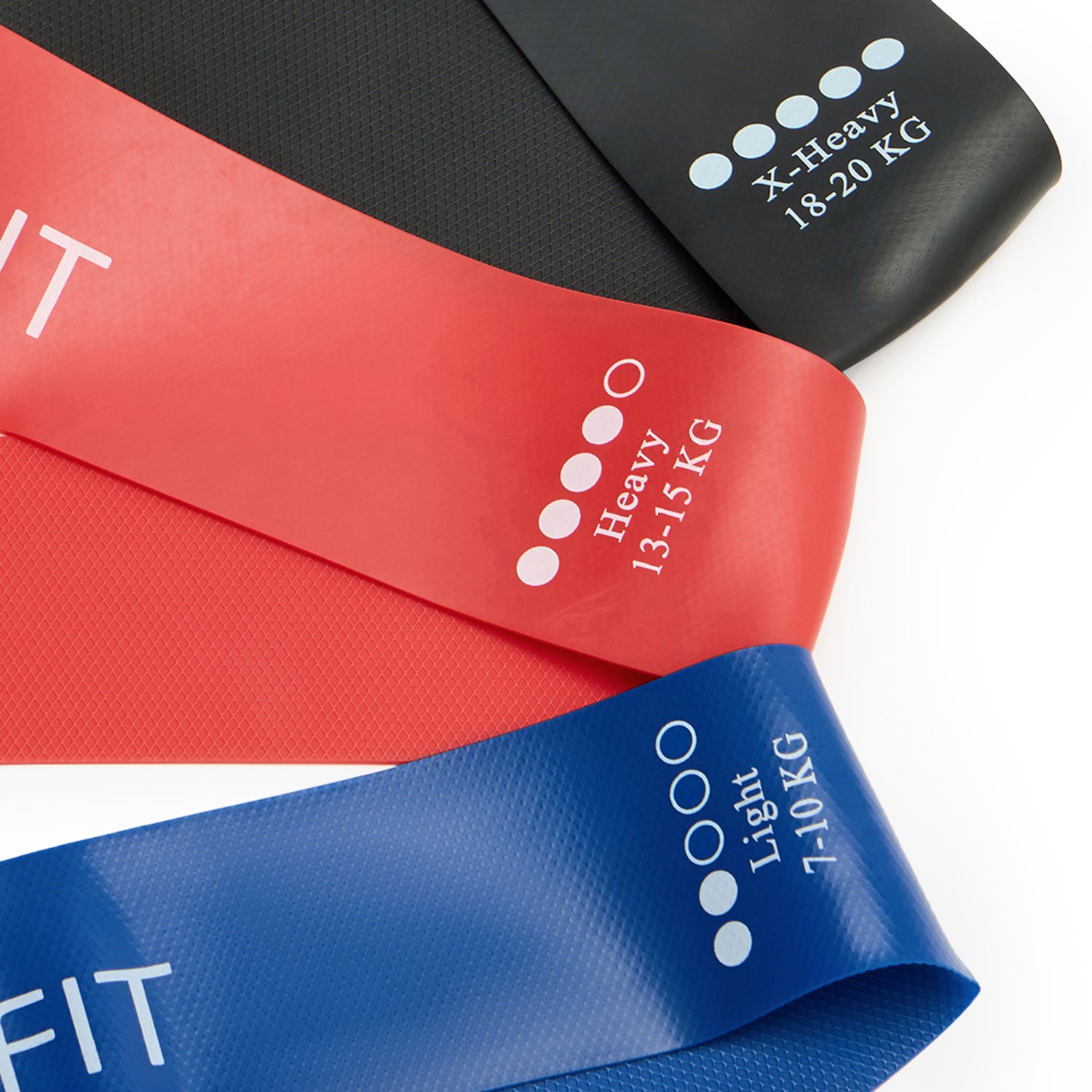 Mini Loop Resistance Bands - Set of 5