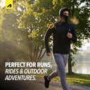 Mens Running Jacket Black