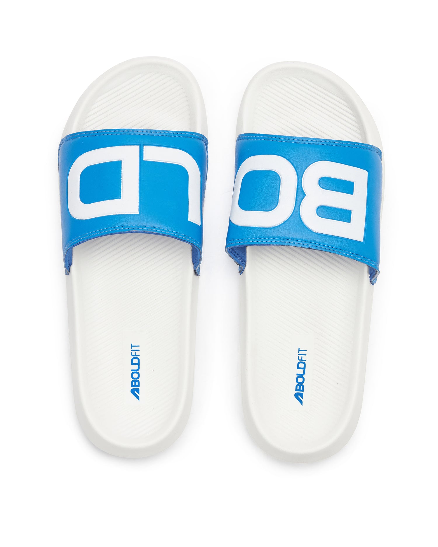 Footwear Men Basic Slidz Pu Slider Blue