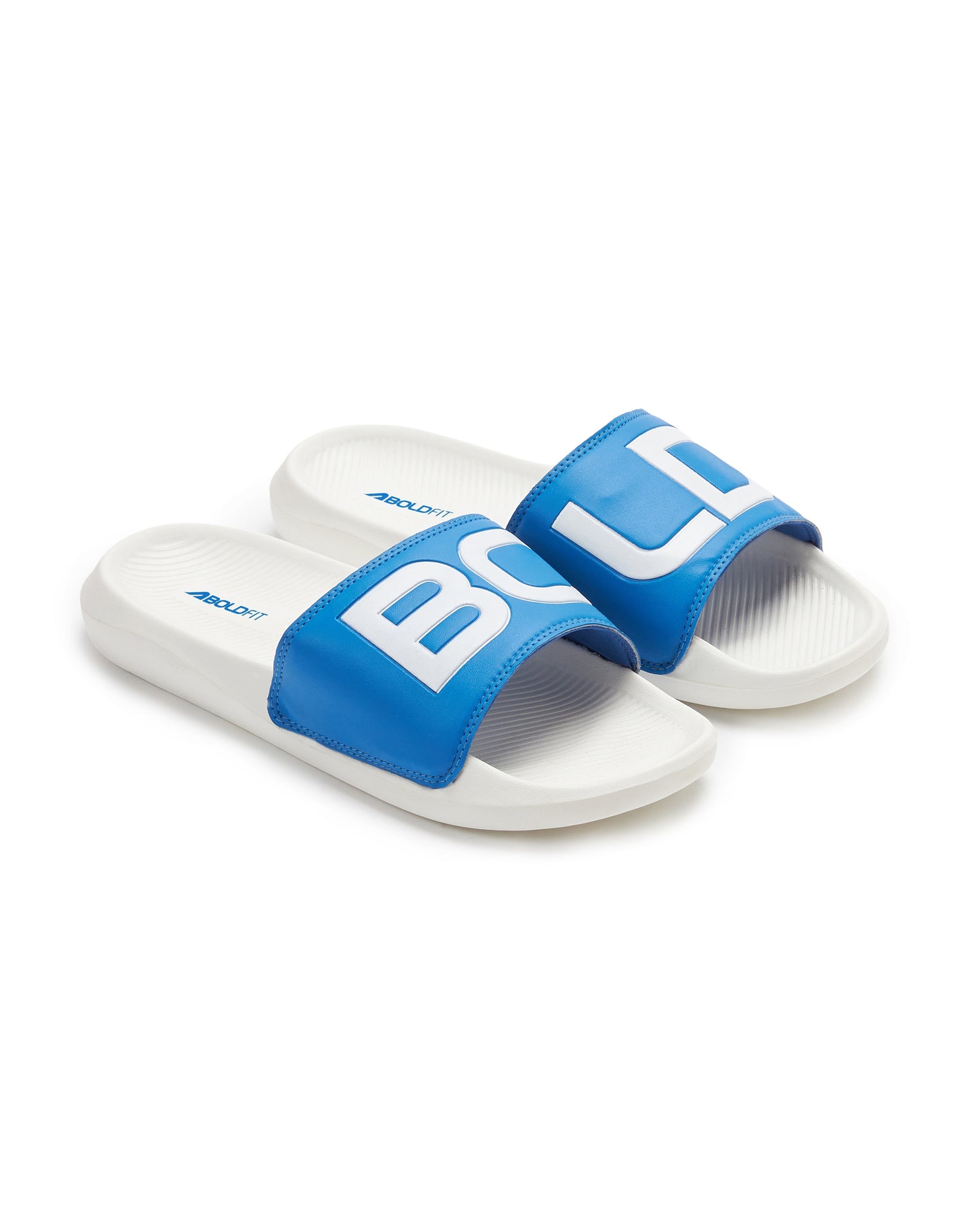 Footwear Men Basic Slidz Pu Slider Blue