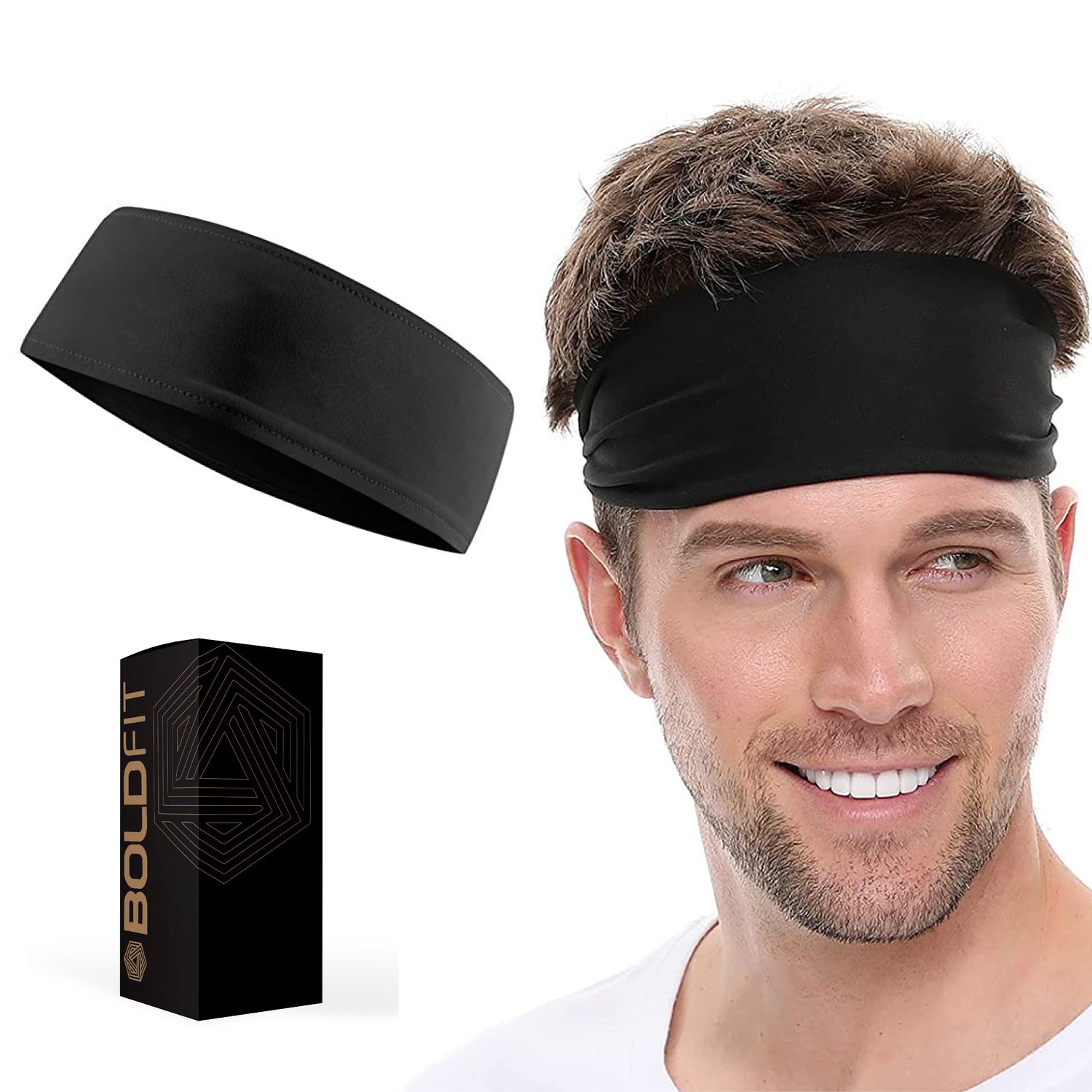 Strapless Headband - Black