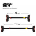 TitanGrip Pull Up Bar- Black Red