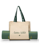 Boldfit Yoga Tote Bags - OffWhite Asana Addict