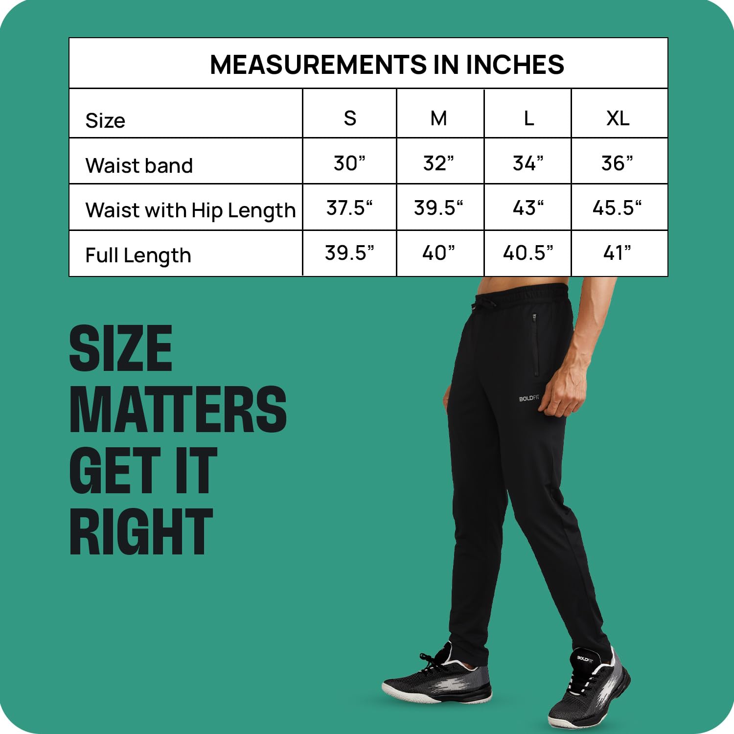 Endurance Mens Track Pants - Black