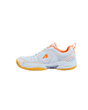 Archer Badminton Shoes - White/Orange