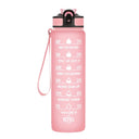 Aqua Motivational Bottle Pink - 1L