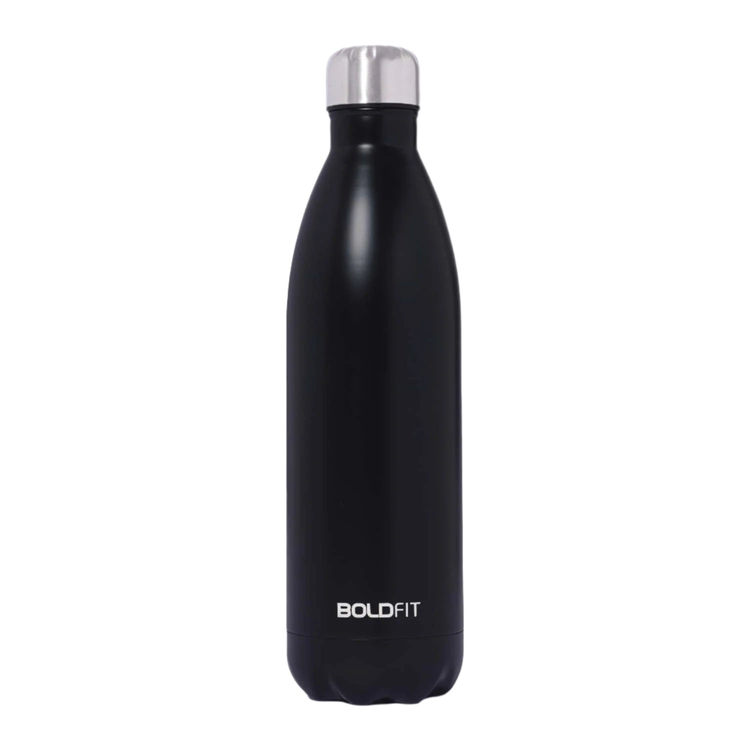 Boldfit Stainless Steel Water Bottle Black