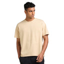 Mens Oversized T-Shirt -  Beige