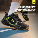Hawkeye Badminton Shoe - Black Green