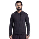 Mens Full Sleeve UV Protection Summer Jacket - Black