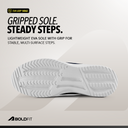 Flexcush Men Walking Shoes - Navy Blue