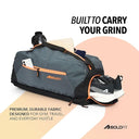 TrainFlex Duffle Bag - 33 Ltr Black Grey